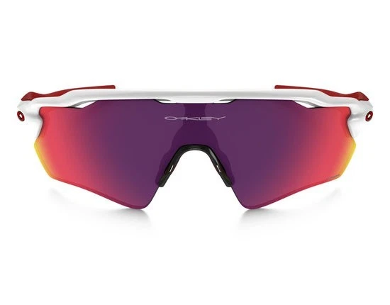 Occhiali Oakley Radar EV Path PRIZM Road bianco/rosso - Immagine 2 di 4