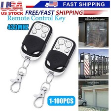 Universal Cloning Electric Gate Door Garage Remote Control Key Fob 433mhz Cloner