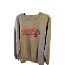Indiana University IU Hoosiers Gray PUMA Sweatshirt Mens XXL