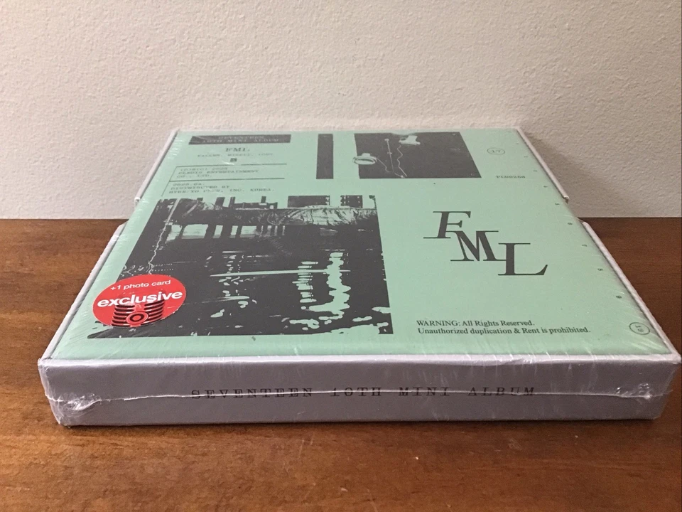 NEW Seventeen 10th Mini Album FML Fallen, Misfit, Lost GREEN K-POP 2023 Sealed - Image 4 of 4
