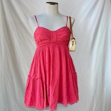 Free People “Across the Sea” Babydoll Cottage Tunic/ Mini Dress Women’s Sz XS