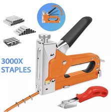 	3-in-1 DayPlus Upholstery Stapler & Brad Nailer Kit DIY 3000 Staples 0.0064 per staple