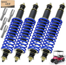 Golf Cart Shock Absorbers with Heavy Duty Springs, 4 Pack for EZGO 1994-Up