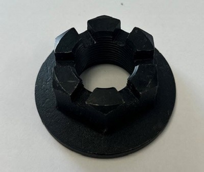 Rhino 00771226 Rotary Cutter Gearbox Flanged Castle Nut M30x2 Thread, Replacemen