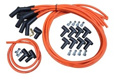 Tons 45 135 8mm Orange Spark Plug Wires Universal Chevy Gm Hei Distributor