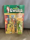 1985 Kenner Star Wars Ewoks Dulok Shaman Coin MOC Sealed TV Series Vintage RARE