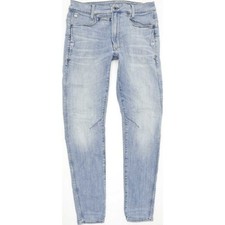 G-Star   Herren Blau Straight Slim Stretch Jeans W31 L34 (82220)