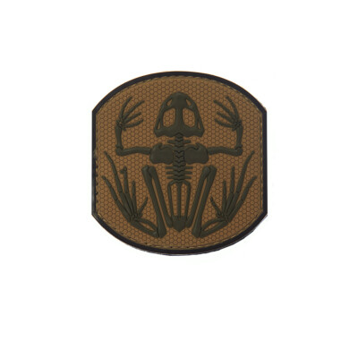 US Navy Seals Frog sand Frosch Team Three Wappen 3D Rubber Patch 7x7cm #29033
