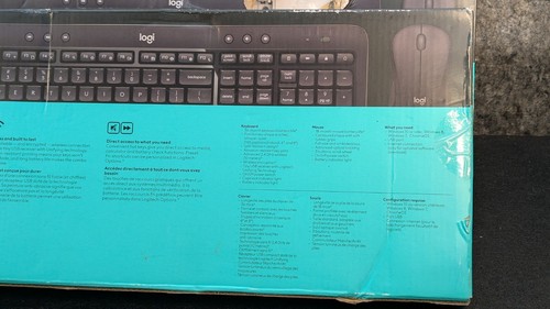 🔥4 x New🔥 Logitech Advanced Wireless Keyboard & Mouse Combo MK540 (920-008671) - Picture 16 of 18