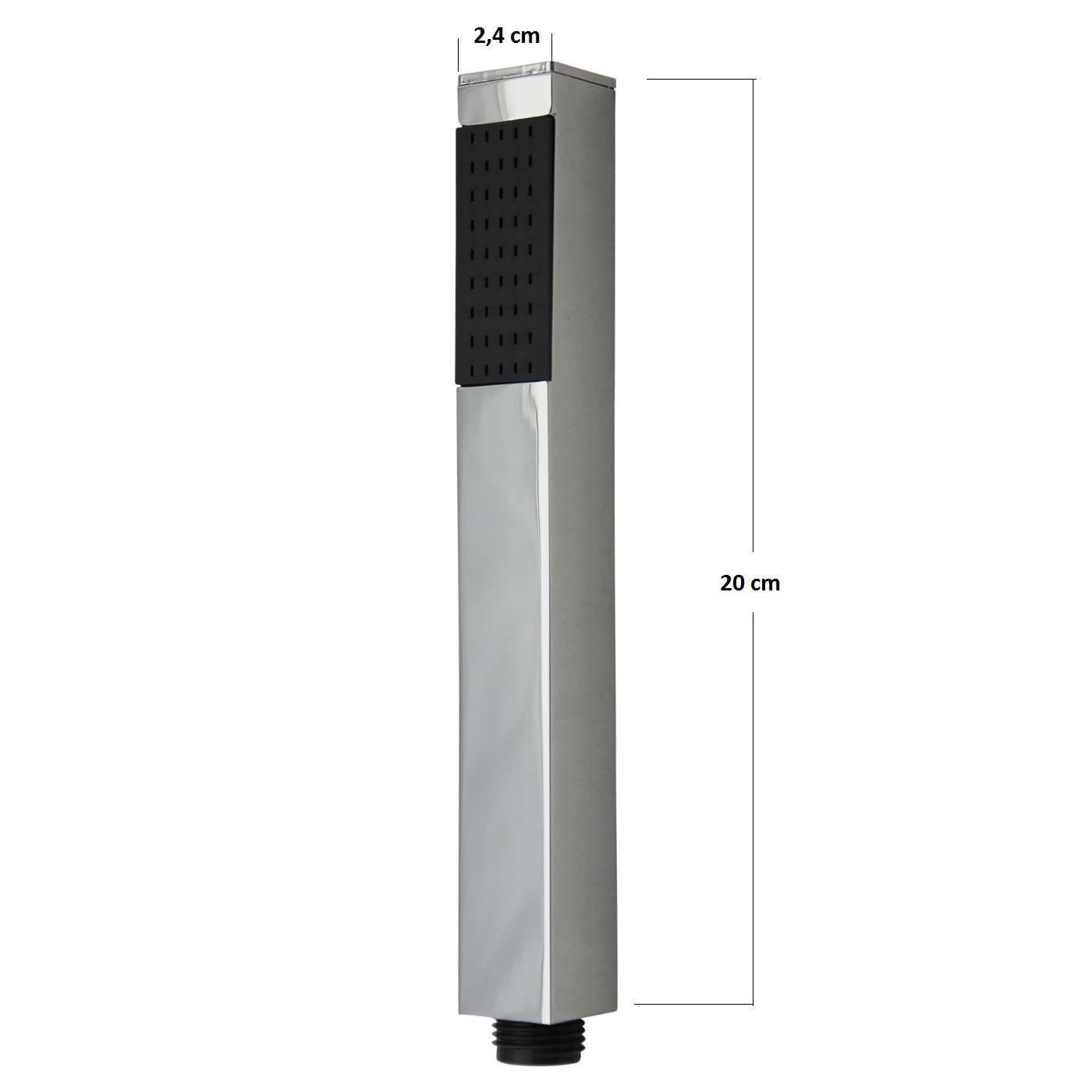 Soffione quadrato Ottone con tubo flessibile Stabrause Quadro Quadro Quadro doccia 2a5166 Soffione quadrato Ottone con tubo flessibile Stabrause Quadro Quadro Quadro doccia 2a5166