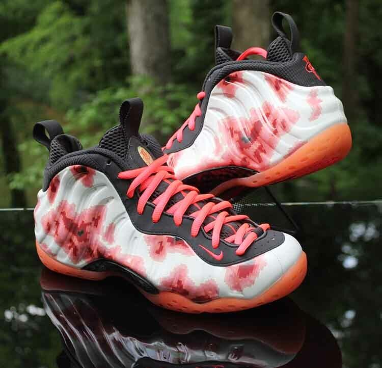 Nike Air Foamposite Pro White/Black/University Red Men's Shoe