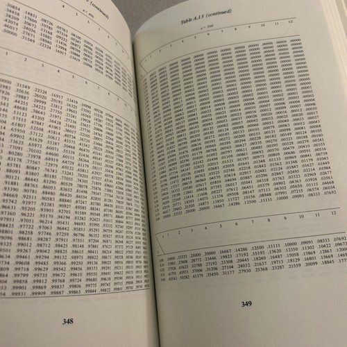 Nichtparametrische Statistische Methoden Erstausgabe Hollander Wolfe Hardcover - Bild 7 von 12
