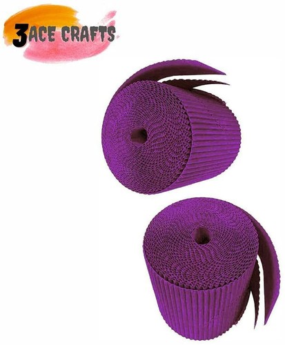 Corrugated Scalloped Border Roll: Classroom wall Decoration Display Pack of 2 - Picture 123 of 247