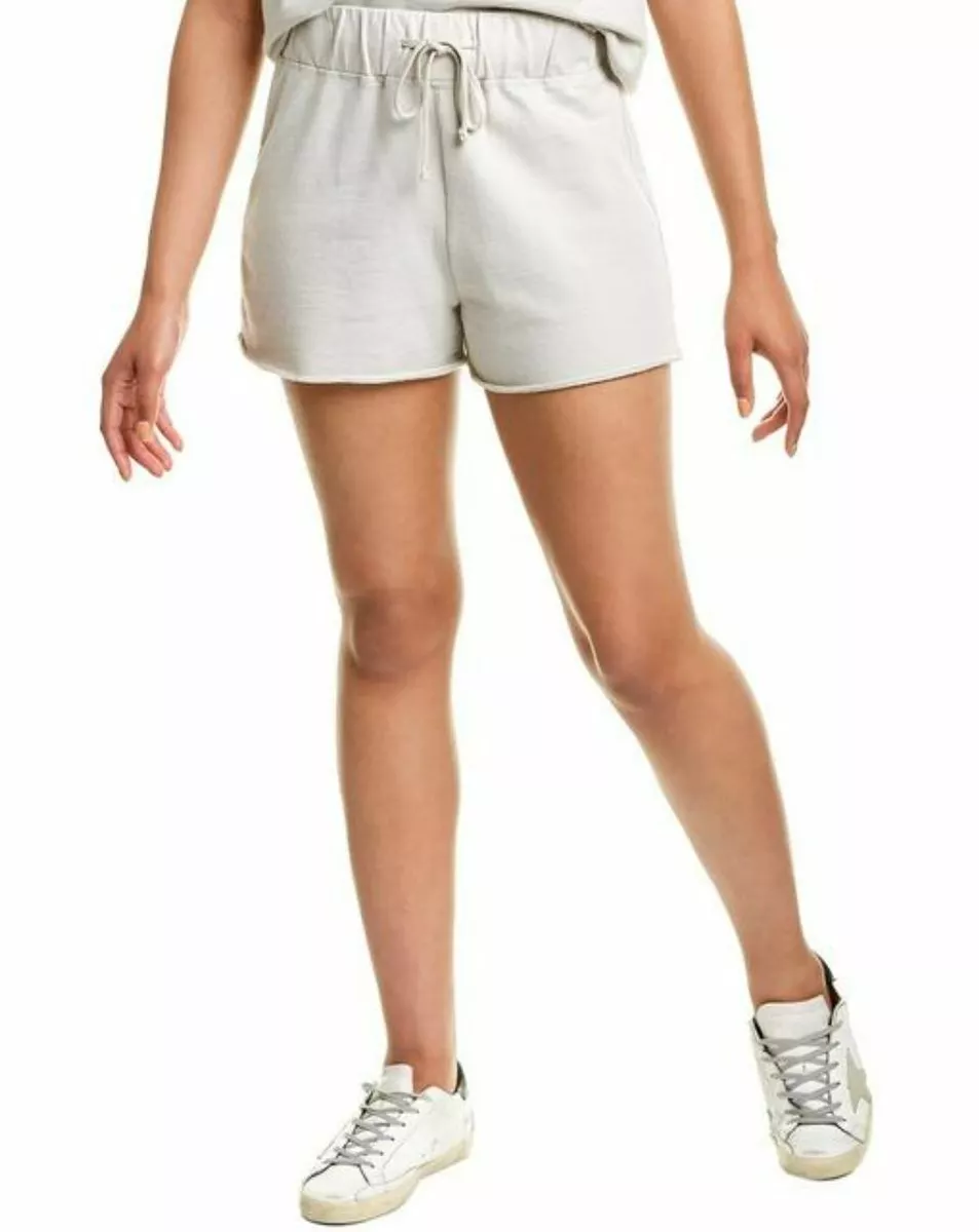 JAMES PERSE Standard women sweat shorts WXAH4276CU white cotton sz