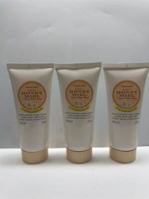 Lot of 3 Perlier Honey & Camomile Hand Cream 3.3 oz/100 ml, Hard to find!