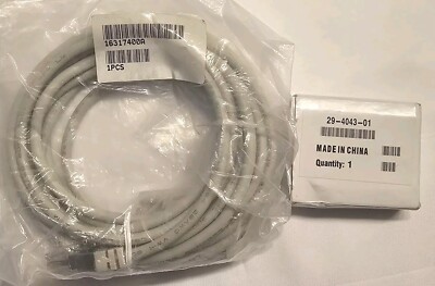 RS232 Cable 16317400A & Cisco DB25/DB9 Modem Adapter 29-4043-01
