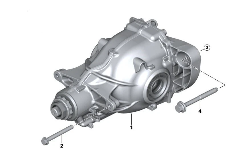 NEU Original BMW Hinterachsgetriebe 33108686987 Rear-Axle-Drive 
