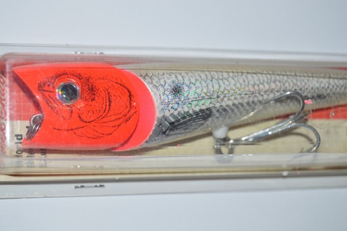 creek chub super knuckle head 7" holo red white long casting 2.5oz - Picture 2 of 4