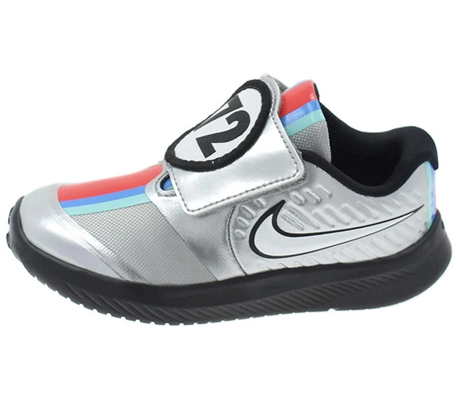 Nike Star Runner 2 Auto TDV "Plata metálica" niño pequeño talla 4 Foto 3 de 4