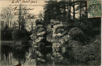 CPA PARIS 16e Bagatelle. La grande Grotte P. Marmuse (479926)