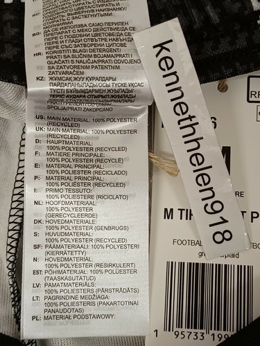 ADIDAS SOCCER TIRO TARTAN PANTS HF2236 GREY FIVE PLAID MENS SIZE MEDIUM - Picture 16 of 16