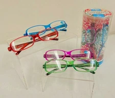 4 Pack Essentials by ABS READING GLASSES +1.50  NIB NEW Readers Allen Schwartz