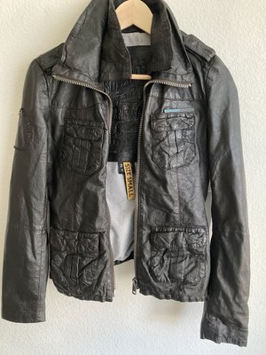 superdry ramona leather jacket