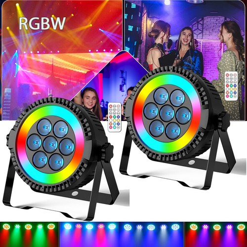 Portable Mini DMX512 LED Par Light Sound Control Master Slave For Wedding Party - Picture 18 of 22