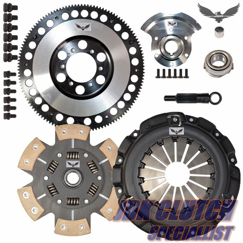JDK STAGE 3 HD CLUTCH KIT+PROLITE FLYWHEEL COUNTER WEIGHT for MAZDA RX-8 6-SPEED - Picture 1 of 7