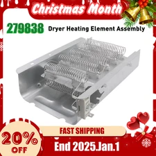 Dryer Heating Element Assembly Replace For Whirlpool 279838 398064 3403585