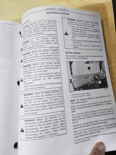 New Holland construction LS120 & LS125 Skid Steer Loader, Operator's Manual ... - Picture 7 of 8