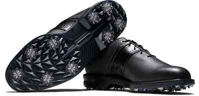 FootJoy Dryjoys Premiere Series Packard Golf Shoes - Black 53924