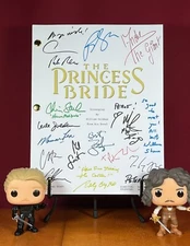 The Princess Bride Script Signed- Autograph Reprints- 154 Pages- As You Wish