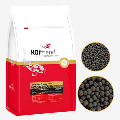 Koifutter 7,5 kg Summer Energy Plus Spirulina Fischfutter Sommerfutter Wachstum