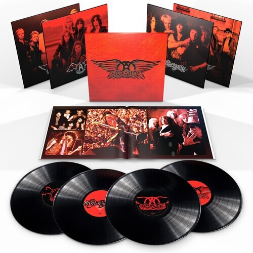 Aerosmith - Greatest Hits Deluxe 4LP by Aerosmith (Record, 2023) Sealed Mint - Foto 1 di 1