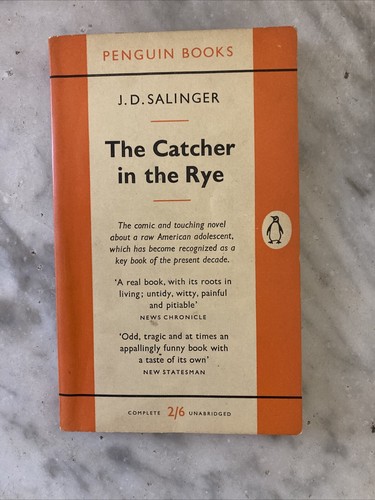 Der Fänger im Roggen J. D. Salinger 1958 True 1st Penguin - Taschenbuch