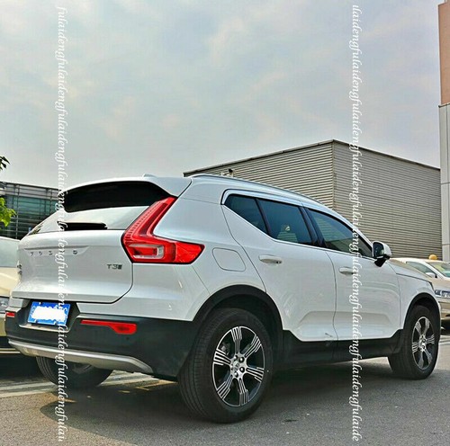 4X For Volvo XC40 2018-2022 Chrome Window Visors Sun Rain Guard Vent Deflectors - Picture 9 of 9