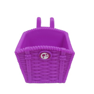 Barbie Doll Bike Basket Purple Replacement Profile Great Condition