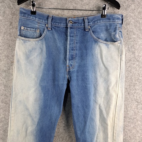 Vintage Levi's 520 Jeans Mens W36 x L33 Blue Button Fly Washed Bootcut Denim - Picture 18 of 23