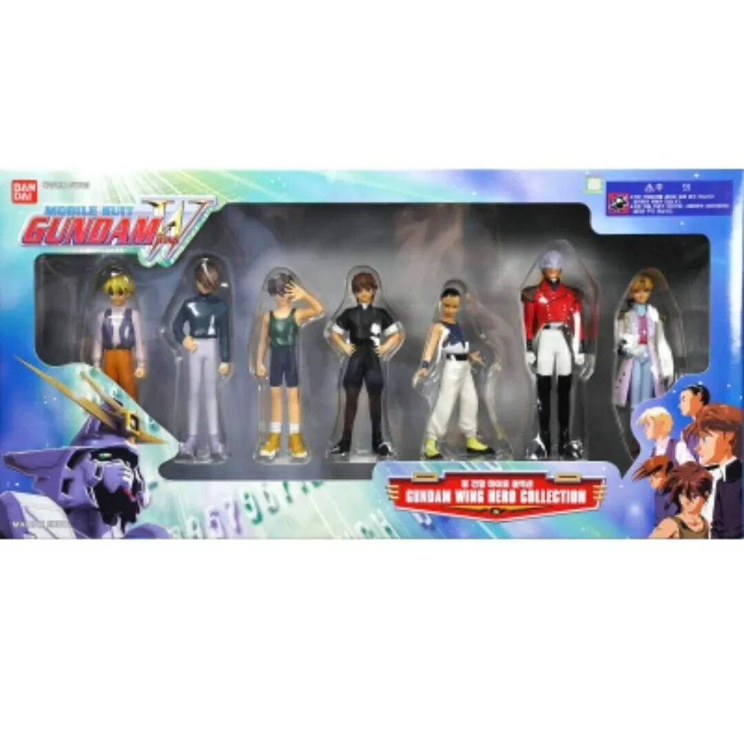 GUNDAM WING HERO COLLECTION 7体セット Bandai Mobile Suit Gundam Wing Hero Collection 7-Figure Set