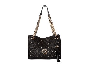 valentino by mario valentino studded leather crossbody bag