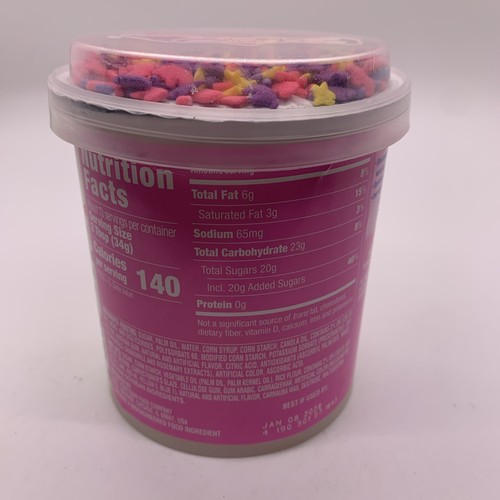 Pillsbury Funfetti Unicorn Vanilla Frosting, 15.6-Oz. - Picture 2 of 3