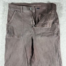 American Eagle Super High Rise Wide Leg Baggy Jeans Grunge Skater Womens 10