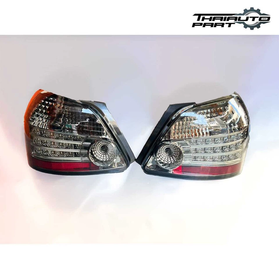 Toyota Vios Yaris Sedan Belta Led Tail light Rear Lamp Smoke Color - Image 2 of 4