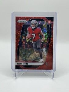 2024 Panini Prizm No Huddle Red /75 - #316 Bucky Irving (RC) Tampa Bay Bucs