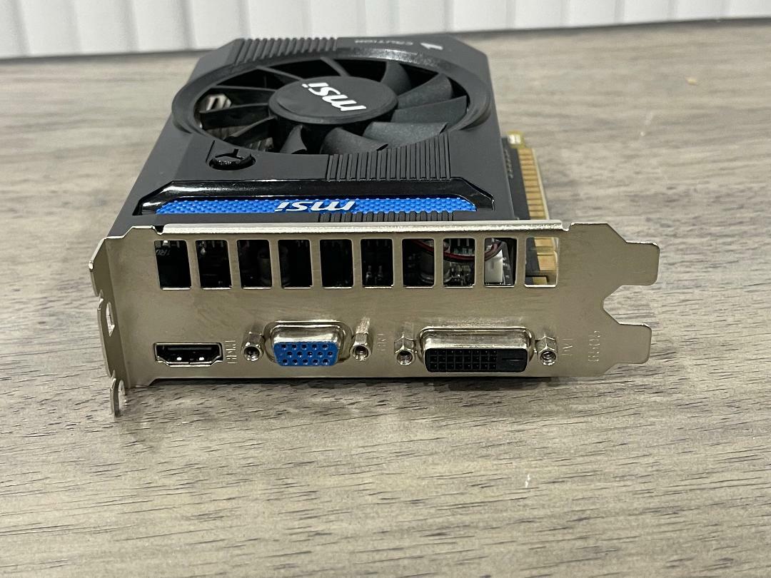 MSI N640GT-MD2GD3 Graphics Card SN # 602-V809-79SD1402082513 MSI N640GT-MD2GD3 Graphics Card SN # 602-V809-79SD1402082513