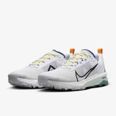 Nike React Terra Kiger 9 Men's Size 13 White/Black-Court Blue-Cedar DR2693 101