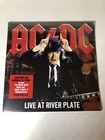 AC/DC LIVE AT RIVER PLATE SEALED VINYL RECORD SET RED VINYL