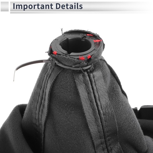 Pomo de cambio de marchas de 5 velocidades con cubierta para Chevrolet Spark 2011-2015 imitación cuero - Imagen 5 de 7