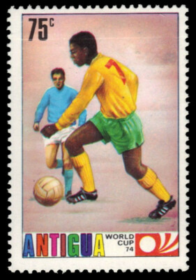 Copa del Mundo Fútbol - Munich 74 ANTIGUA 346 (SG400) - Munich '74 World Cup Football